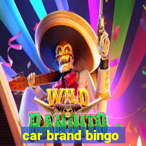 car brand bingo